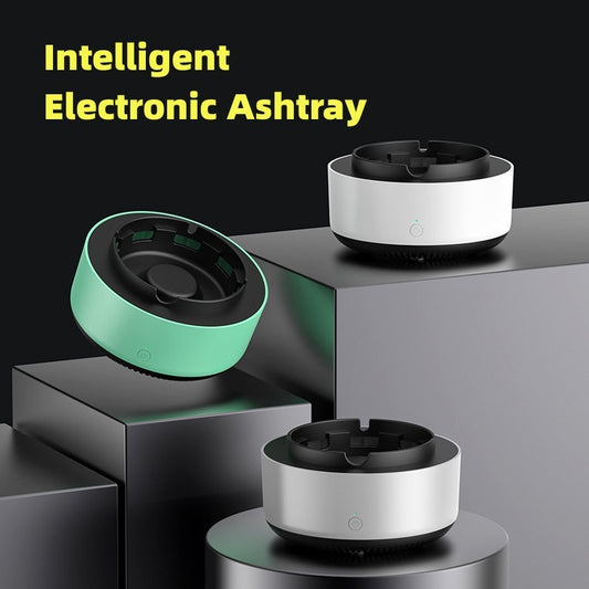 Smokeless Portable Ashtray with Air Purifier