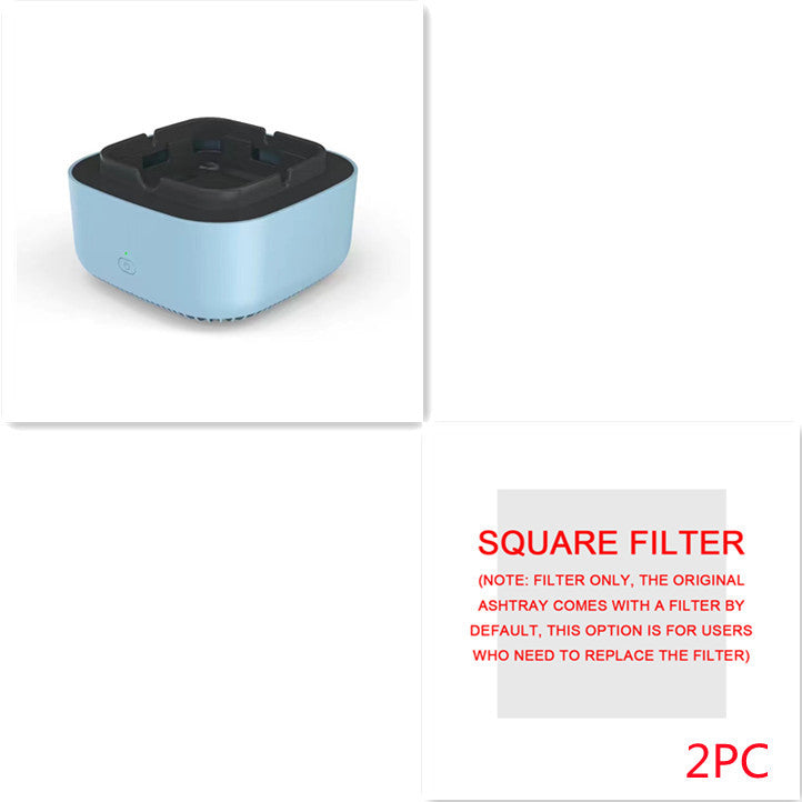 Smokeless Portable Ashtray with Air Purifier