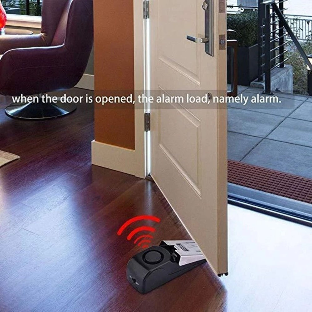 Portable Electronic Alarm Door Stopper