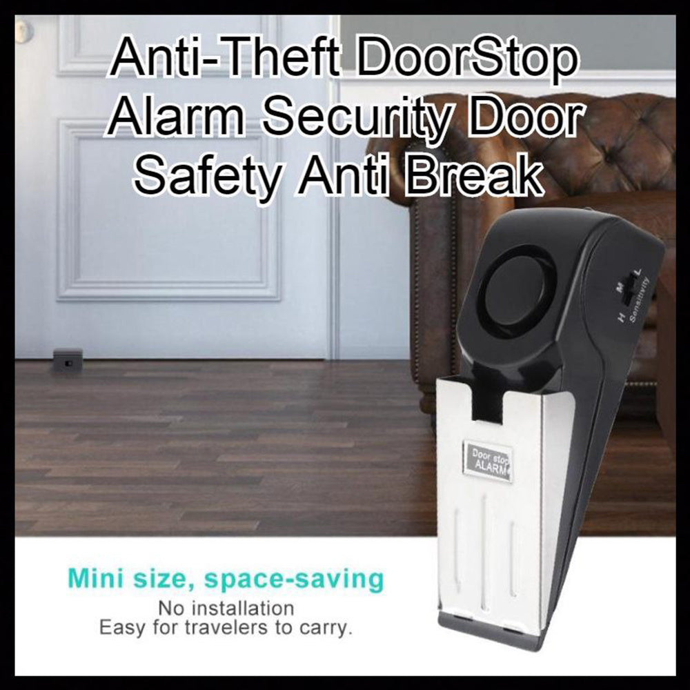 Portable Electronic Alarm Door Stopper