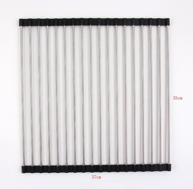 Stainless Steel Folding Kitchen Sink Rack