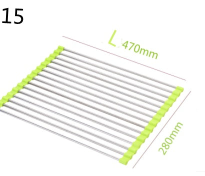 Stainless Steel Folding Kitchen Sink Rack