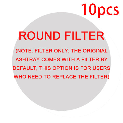 Smokeless Portable Ashtray with Air Purifier
