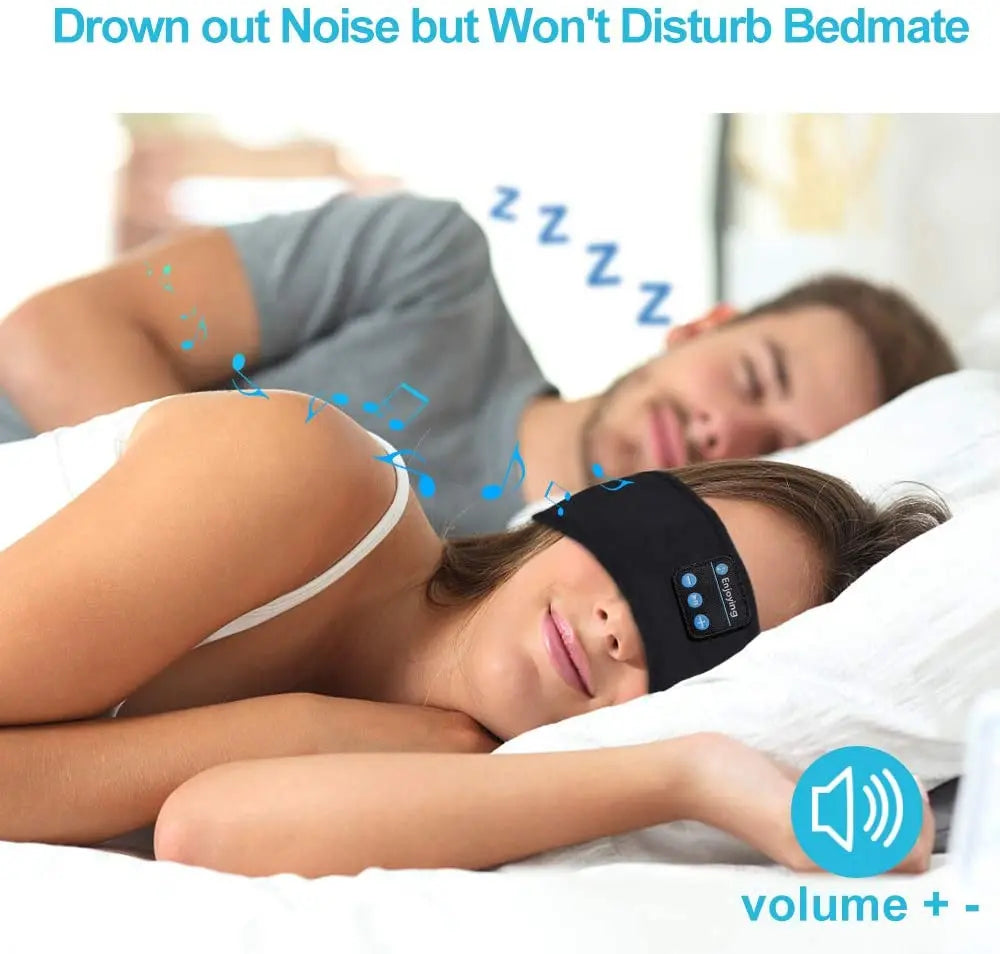 Bluetooth Sleeping Headband with Headphones