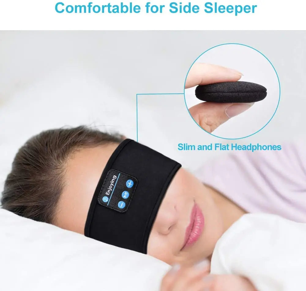 Bluetooth Sleeping Headband with Headphones