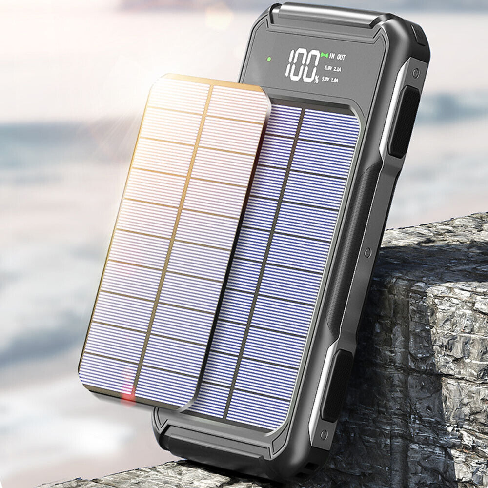 Solar Power Bank Charger for Cell Phone