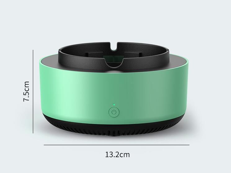 Smokeless Portable Ashtray with Air Purifier