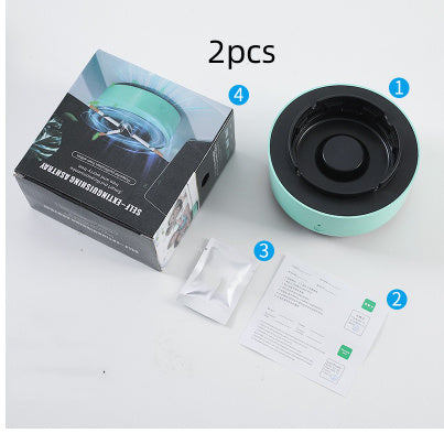 Smokeless Portable Ashtray with Air Purifier