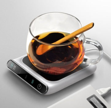 "USB Cup Warmer Coaster – 5V Mini Heater for Coffee & Tea