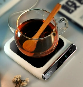 "USB Cup Warmer Coaster – 5V Mini Heater for Coffee & Tea