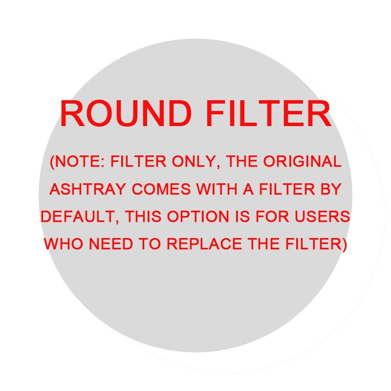 Smokeless Portable Ashtray with Air Purifier