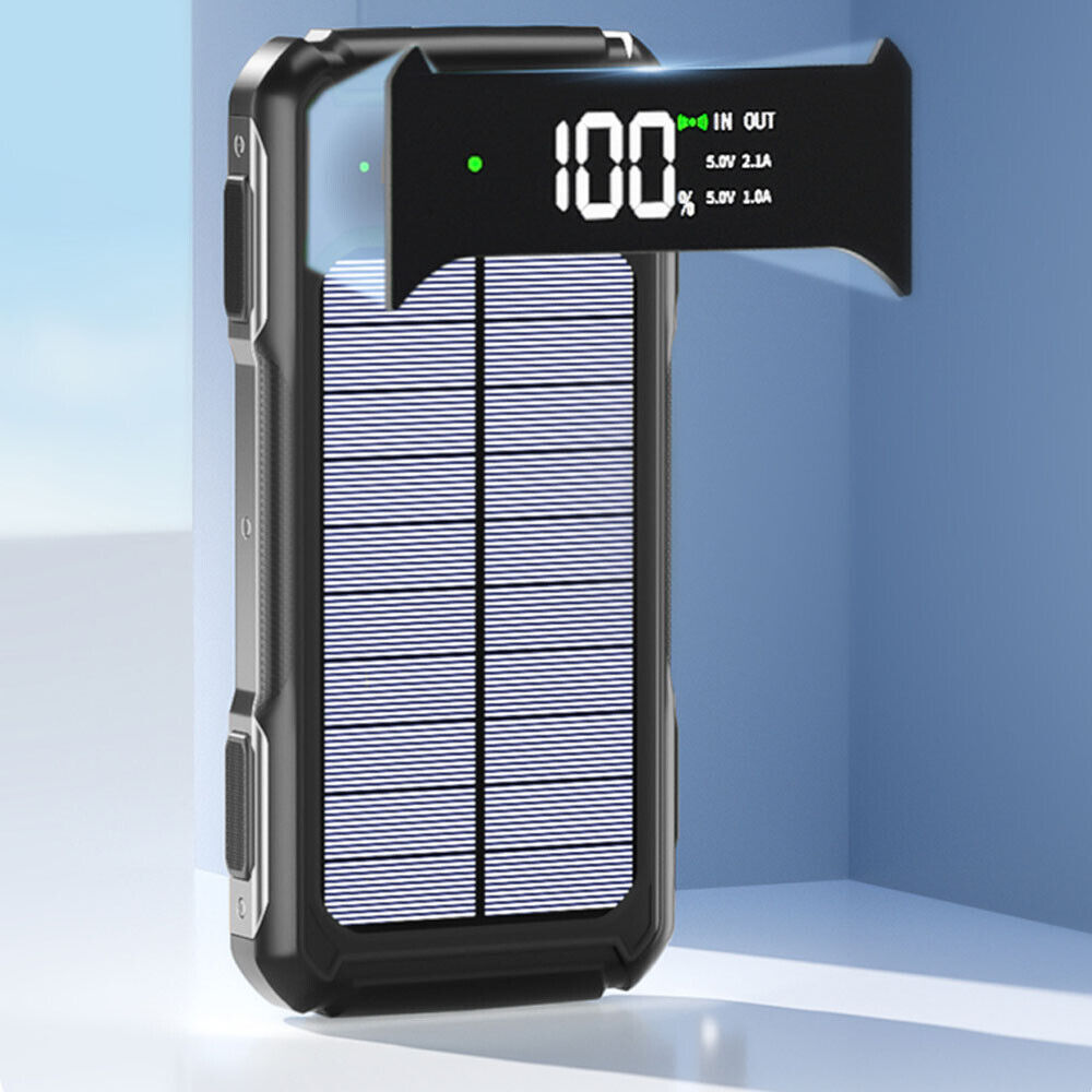 Solar Power Bank Charger for Cell Phone