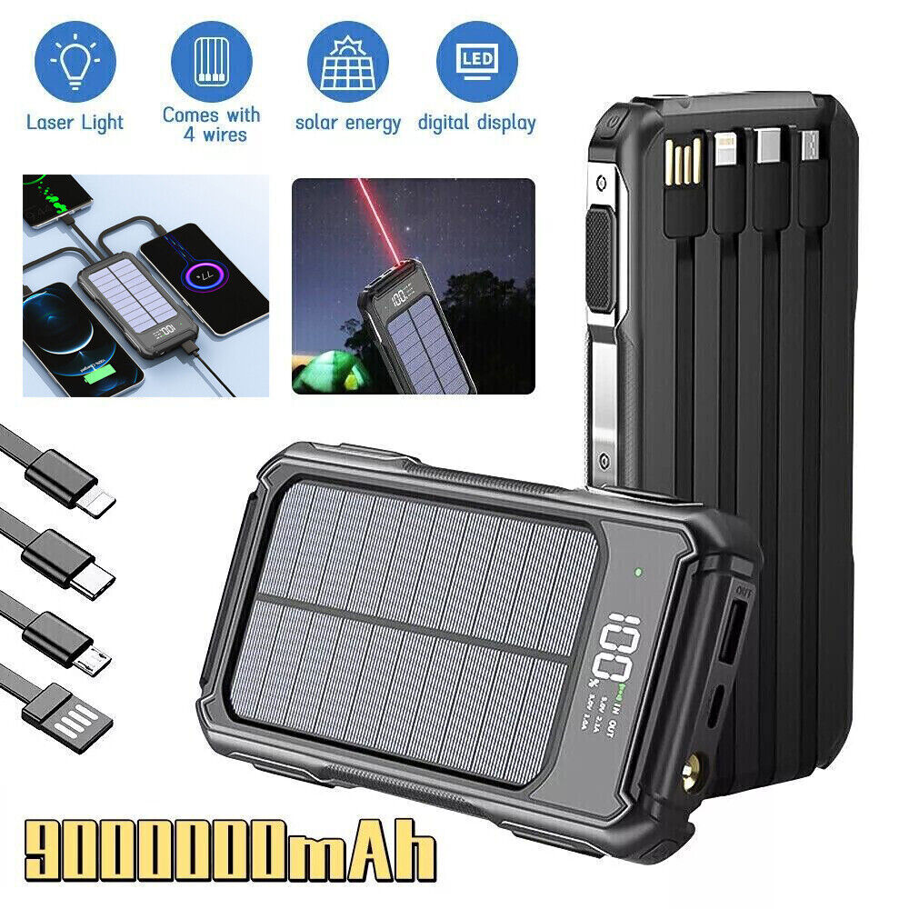 Solar Power Bank Charger for Cell Phone