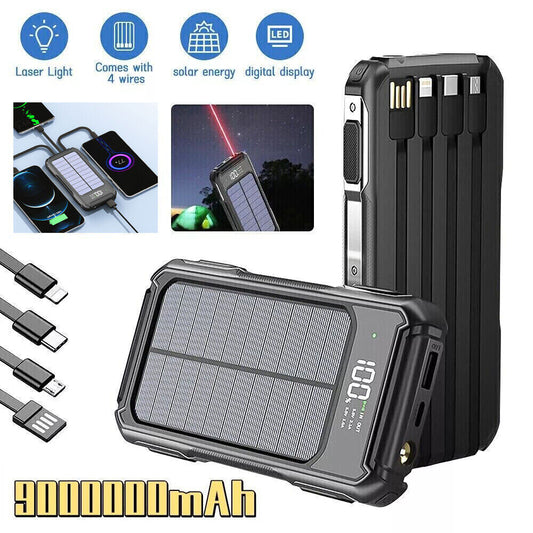 Solar Power Bank Charger for Cell Phone