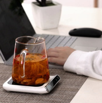 "USB Cup Warmer Coaster – 5V Mini Heater for Coffee & Tea