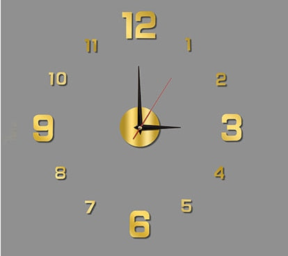 Luminous Frameless Large Wall Clock Perfect for Anyroom